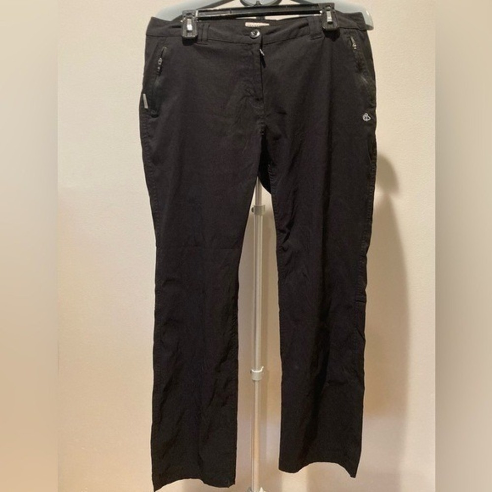 Craghoppers W US 10R Black Expert Kiwi Pro Stretch Trousers Hiking Outdoor Pants - Picture 9 of 16